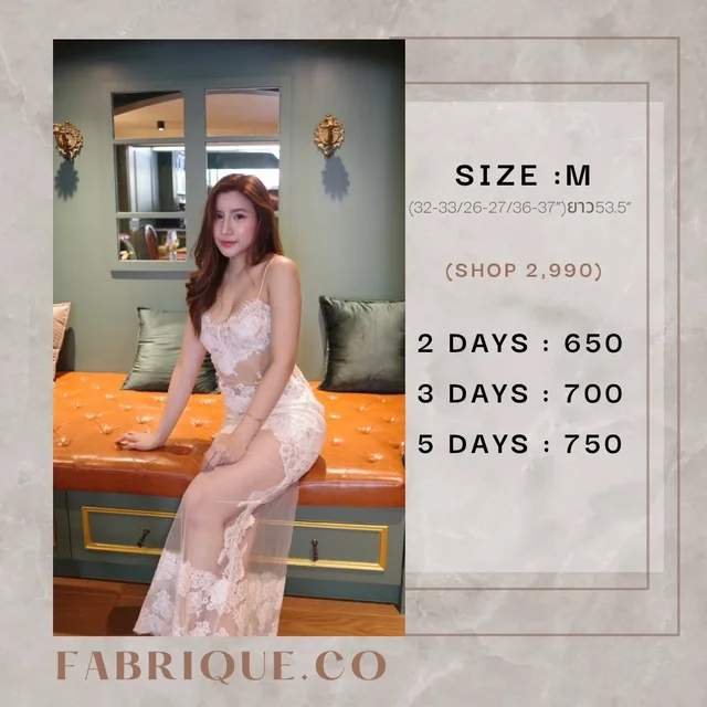 Fabrique co Seraphim Lace Long Dress 1