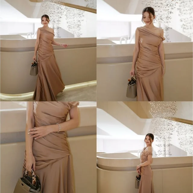 Pirunya LD18 One Shoulder Long Dress thumbnail 3
