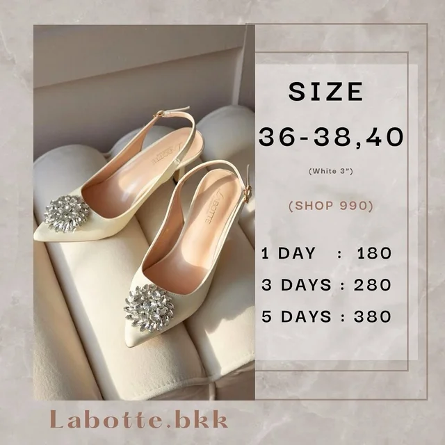รองเท้าส้นสูง Labotte bkk High Heels Size 36 38 40
