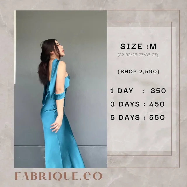 Pirunya Floral Long Dress ชุดเพื่อนเจ้าสาว thumbnail 7