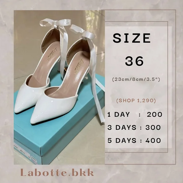 Labotte The Milley รองเท้าส้นสูง Size 36