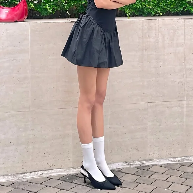 LABOTTE THE LIVIEN รองเท้าส้นสูงแบบเปิดส้นสีดำ thumbnail 4