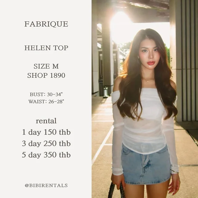 FABRIQUE HELEN TOP Size M