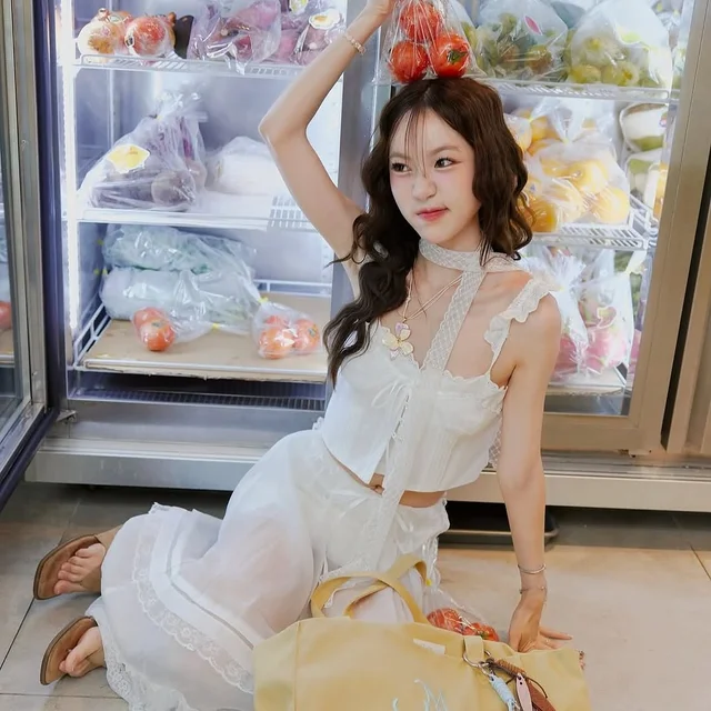 เสื้อ Mitr สายเดี่ยวลูกไม้ระบาย Size S thumbnail 2
