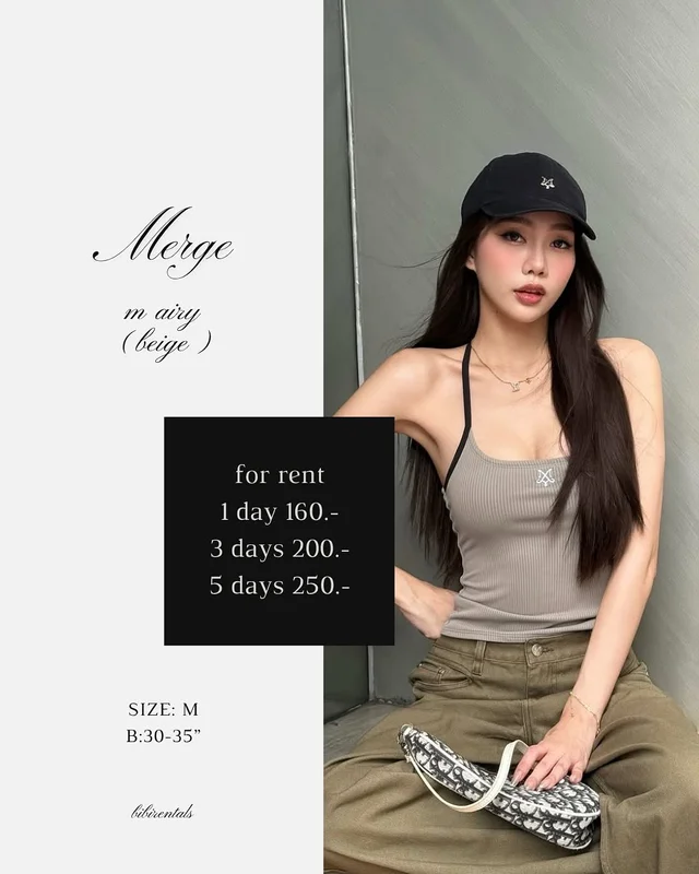Merge M Airy Top เฉพาะเสื้อ