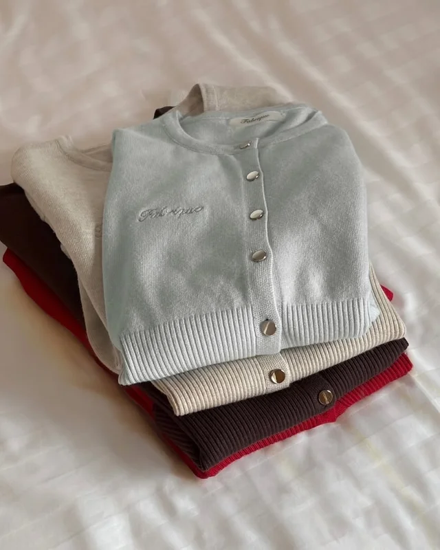 Fabrique co Cardigan Baby Blue thumbnail 5