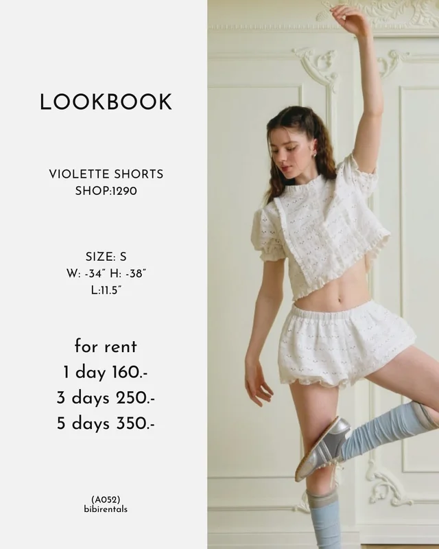 Lookbook Violette Shorts