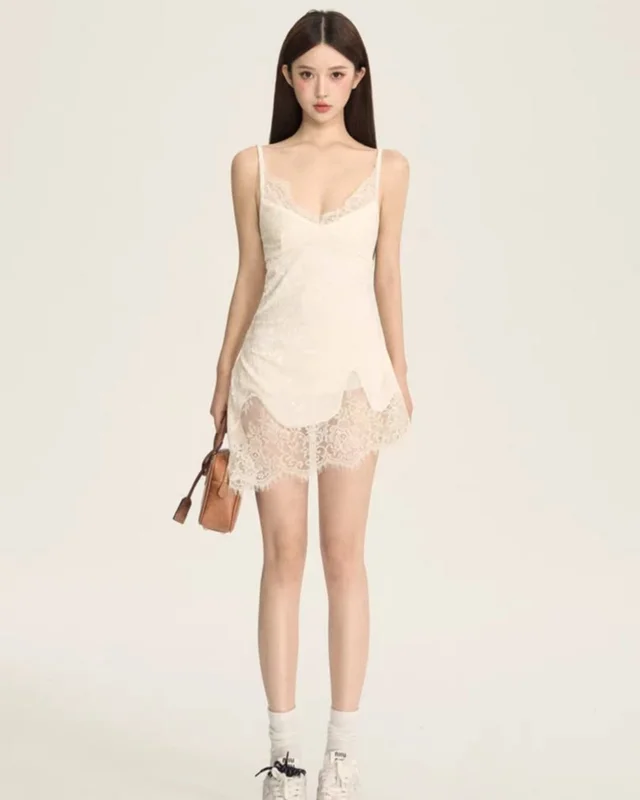 BULENG Mini Lace Dress ชุดเวียดนาม Size M (alternate)