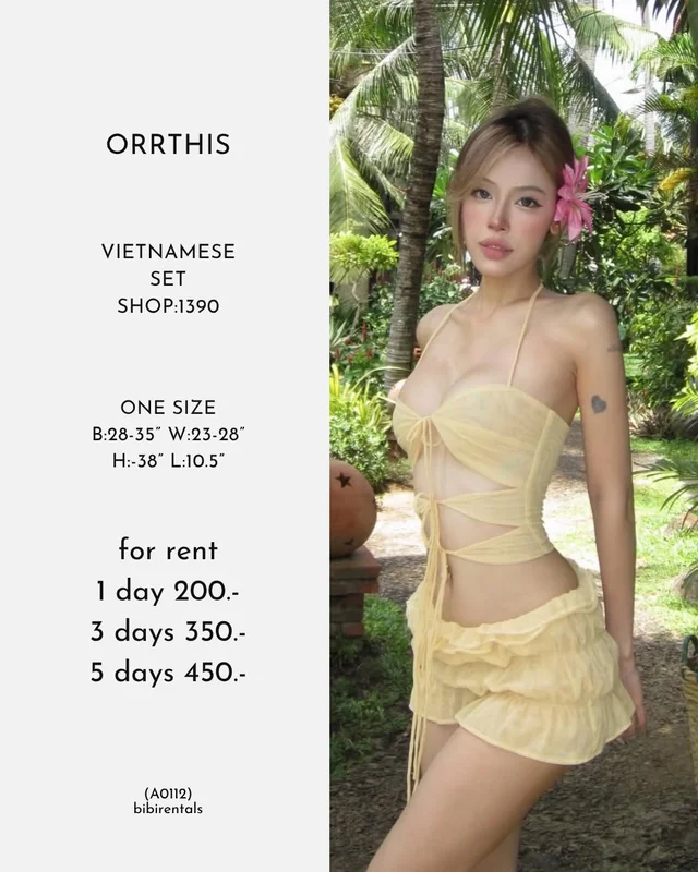 orrthis VIETNAMESE SET ชุดเวียดนาม 1