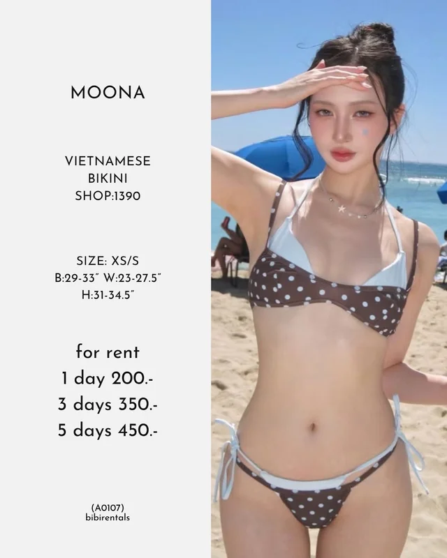 MOONA Vietnamese Bikini XS S