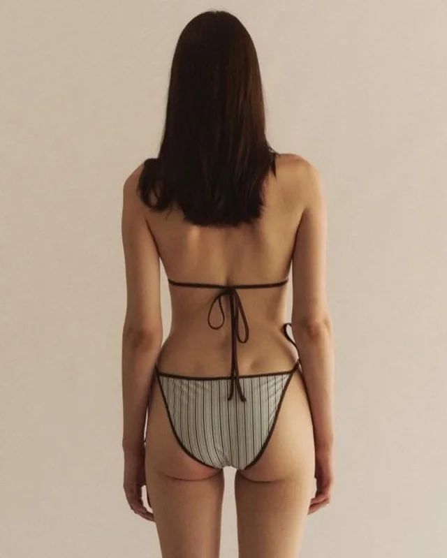 PIPATCHARA SABINA Swimwear Set เหลือง ฟ้า thumbnail 6