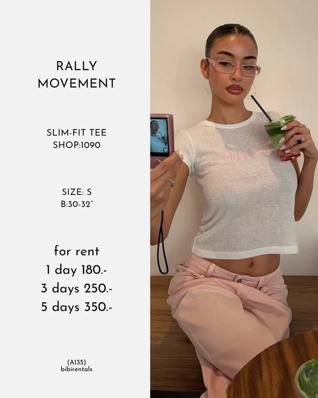 Rally Movement Slim Fit Tee