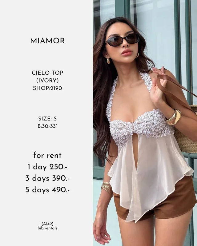 Miamor Cielo Top Ivory