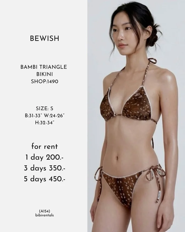 BEWISH BAMBI TRIANGLE BIKINI ชุดเวียดนาม