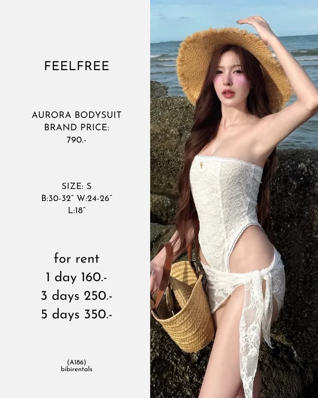 FEELFREE AURORA BODYSUIT Size S