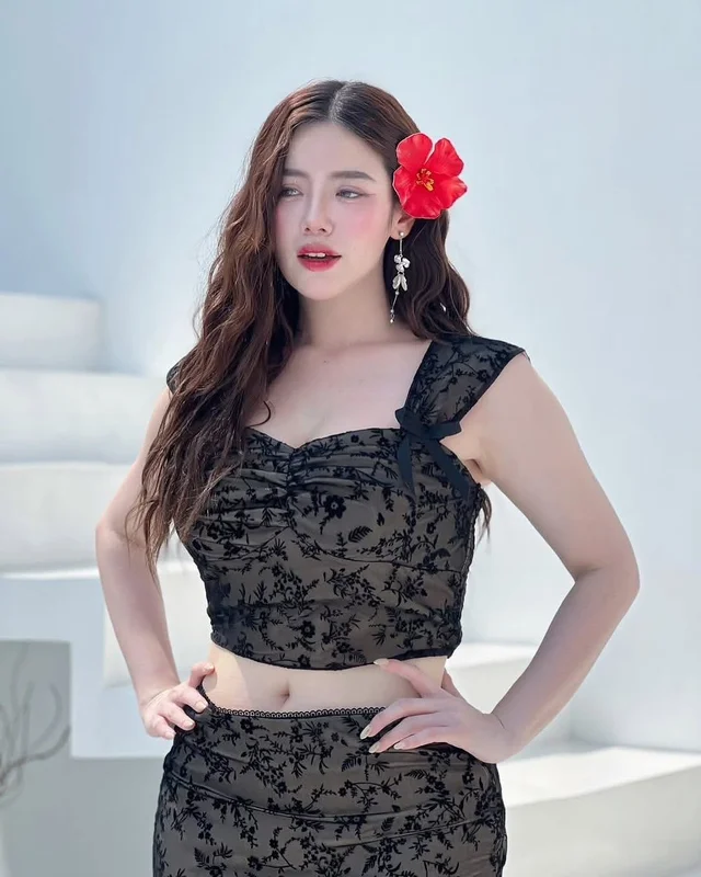 Lalamer ชุดเซ็ตลูกไม้เซ็กซี่ 3XL thumbnail 5