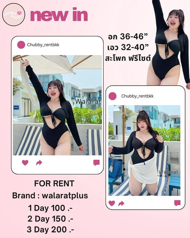 Walarat Plus ชุดว่ายน้ำบอดี้สูทแขนยาว 1