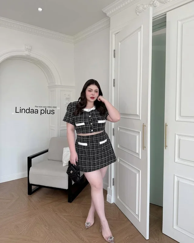 LINDA PLUS ชุดเซ็ตผ้าทวิต 2 ชิ้น thumbnail 5