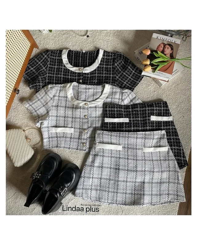 LINDA PLUS ชุดเซ็ตผ้าทวิต 2 ชิ้น thumbnail 6