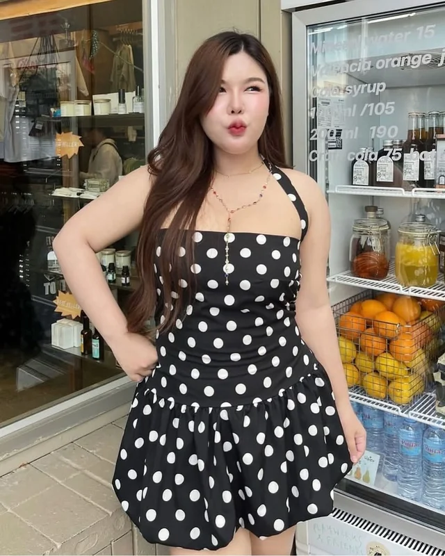 มินิเดรส polka dot September 22 store (alternate)