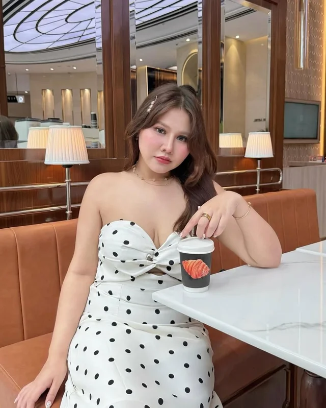 Merrychubbyhouse Polka Maxi Dress thumbnail 6