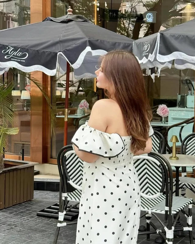 Merrychubbyhouse Polka Maxi Dress thumbnail 4