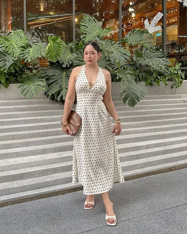เดรส allaboutbit ลาย Polka Dot อก 36 thumbnail 4