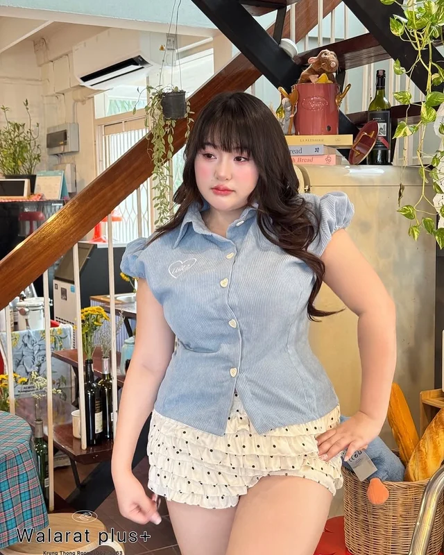 ชุดเซ็ตเสื้อเชิ้ตและกางเกงขาสั้น Walaratplus thumbnail 4