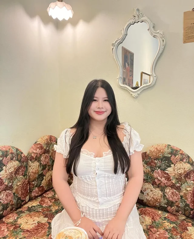 Princess Set ลูกไม้สีขาว walaratplussize thumbnail 7