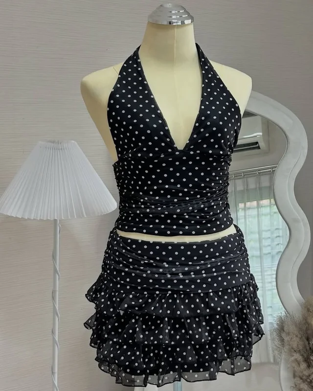 MUMII STORE เซ็ต 2 ชิ้น Polka Dot thumbnail 5