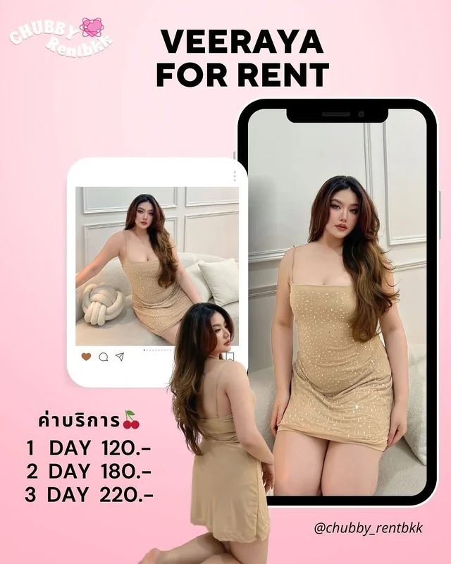 เดรสสั้น Veeraya ทอง สาวอวบ 1
