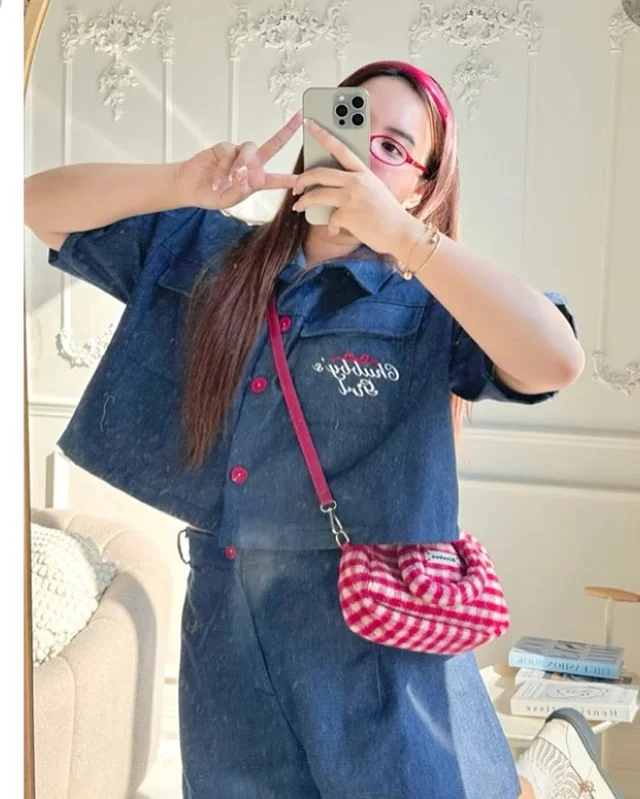 เซ็ทยีนส์ Chubbygirlbkk อก 52 (alternate)
