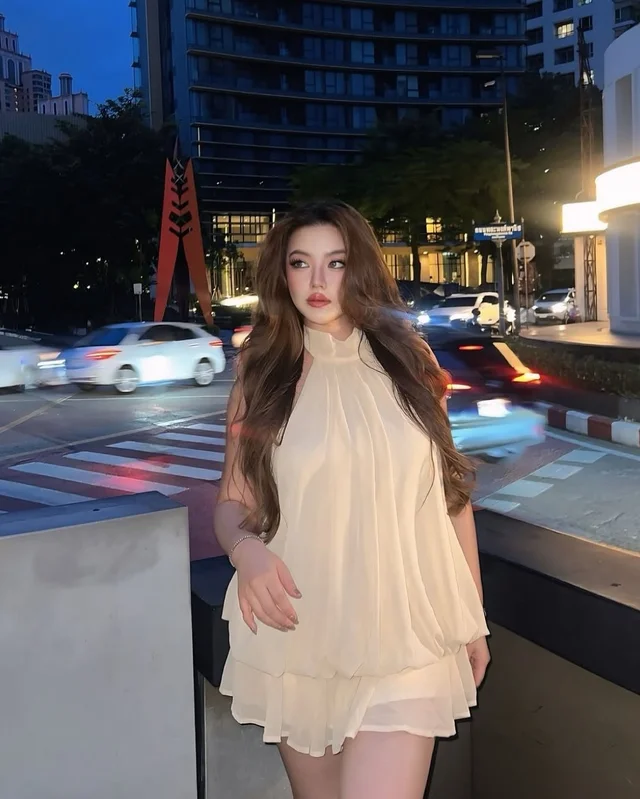 เดรสสั้น Veeraya Brand สาวอวบ thumbnail 5