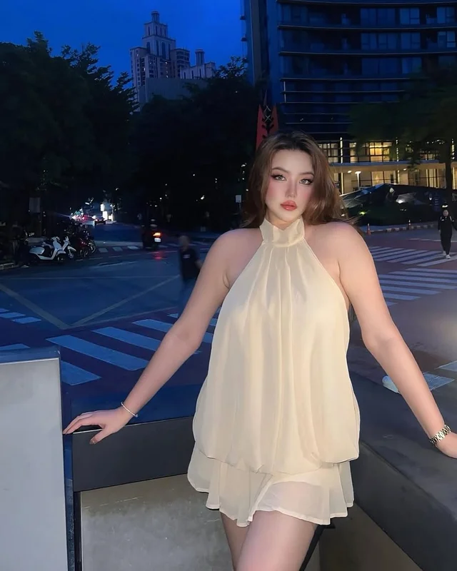 เดรสสั้น Veeraya Brand สาวอวบ thumbnail 4
