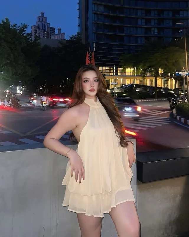 เดรสสั้น Veeraya Brand สาวอวบ thumbnail 3