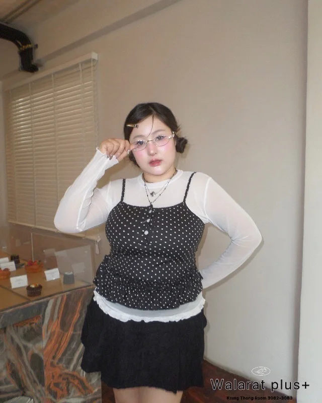 ชุดเซ็ต Walara Plus สไตล์เกาหลีสาวอวบ thumbnail 5