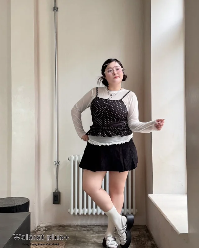 ชุดเซ็ต Walara Plus สไตล์เกาหลีสาวอวบ thumbnail 6