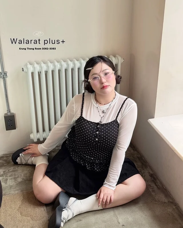 ชุดเซ็ต Walara Plus สไตล์เกาหลีสาวอวบ thumbnail 3