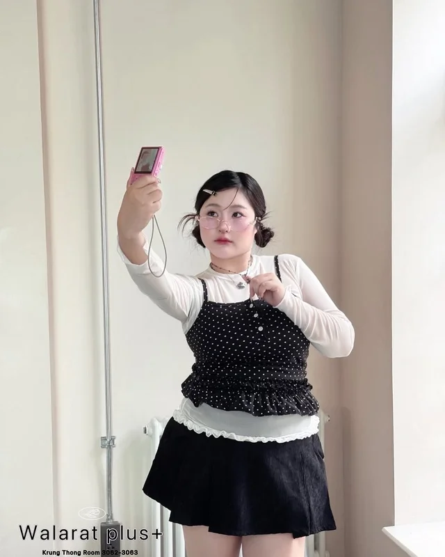 ชุดเซ็ต Walara Plus สไตล์เกาหลีสาวอวบ thumbnail 4