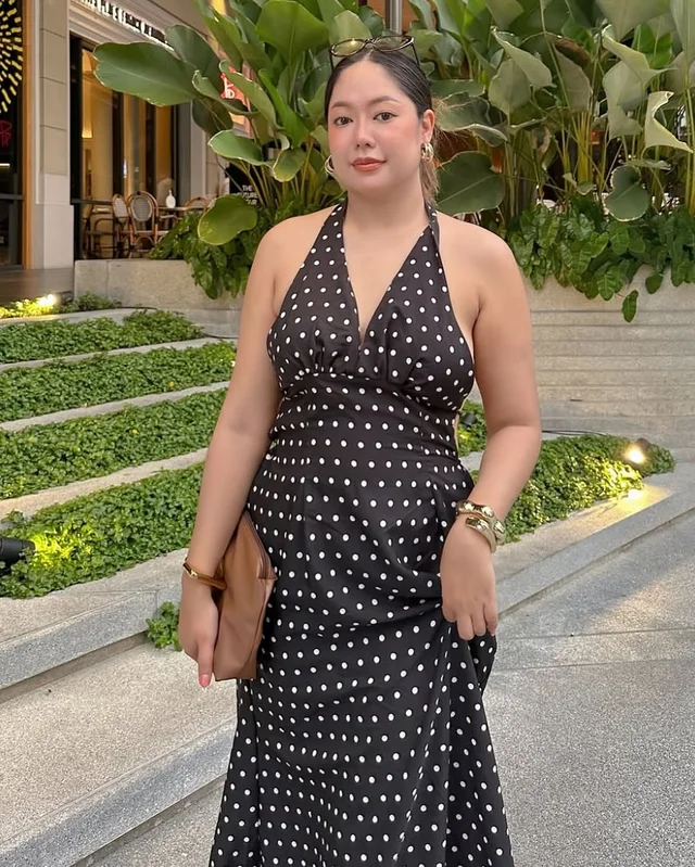 เดรส Polka Dot All About Bit สายเดี่ยว thumbnail 2