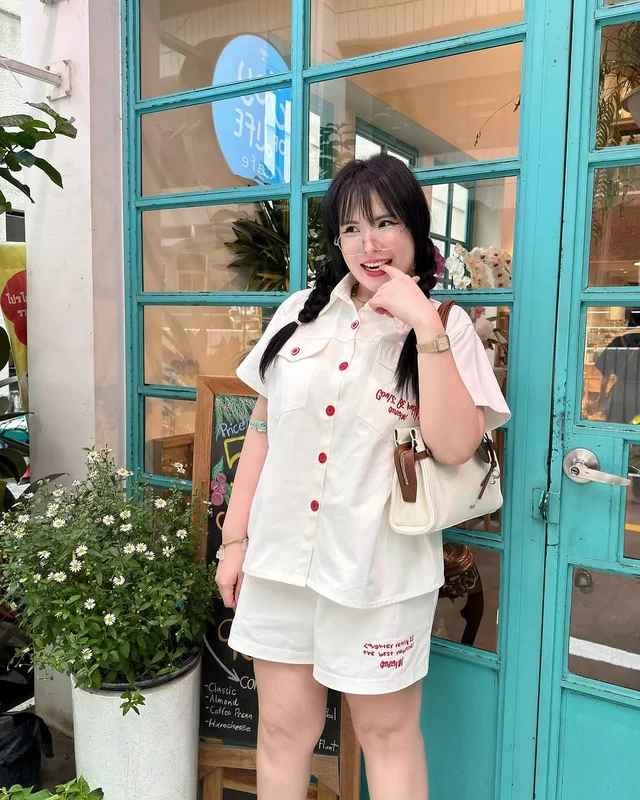 Geebeety Set เสื้อเชิ้ต กางเกงขาสั้น (alternate)
