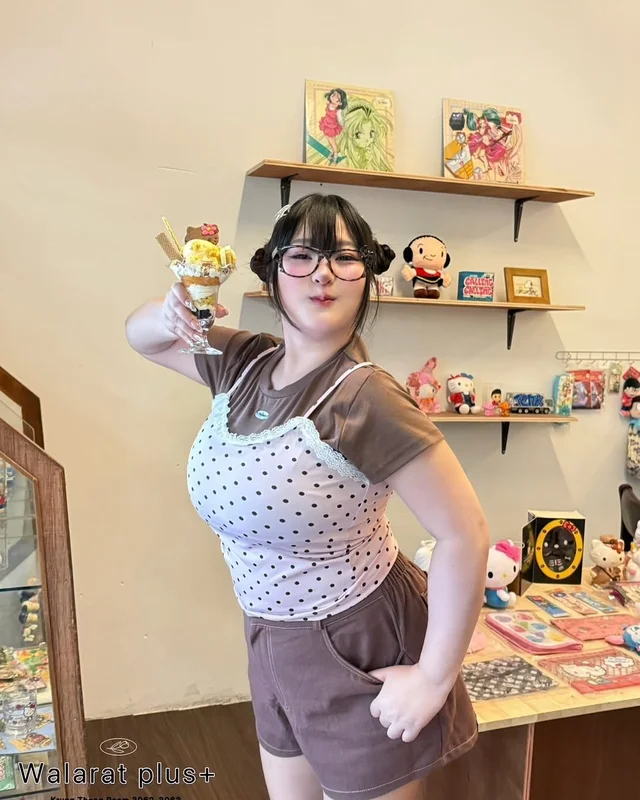 WALARAT PLUS SET เสื้อ กางเกง 3 ชิ้น thumbnail 3