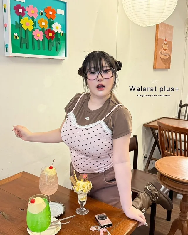 WALARAT PLUS SET เสื้อ กางเกง 3 ชิ้น (alternate)
