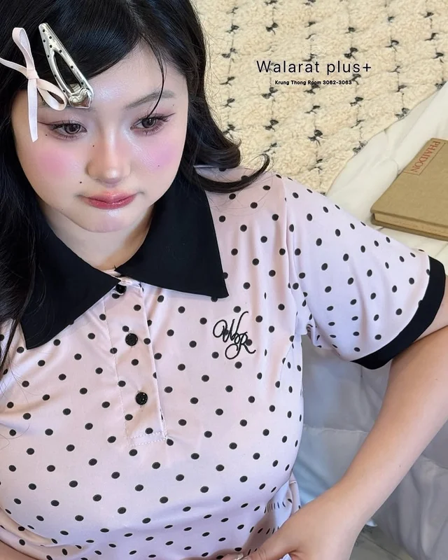 Walarat Plus ชุดคุณหนูเกาหลี เสื้อและกระโปรง thumbnail 5