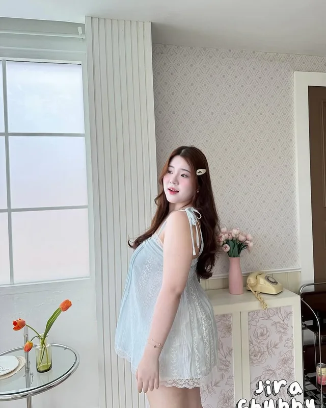 Jira chubby มินิเดรสสีฟ้าหวานจึ้ง thumbnail 4