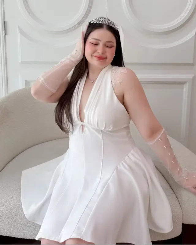 เดรสขาว LadyM สวยหรู สไตล์เซ็กซี่ thumbnail 3
