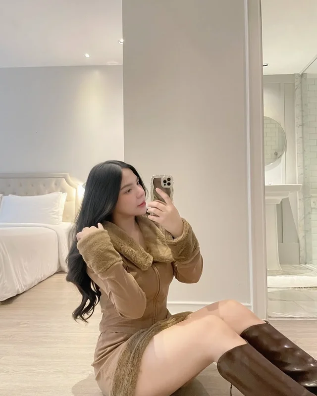 a bit chubbies เซ็ตแขนยาวผ้านุ่ม สาวอวบ thumbnail 6
