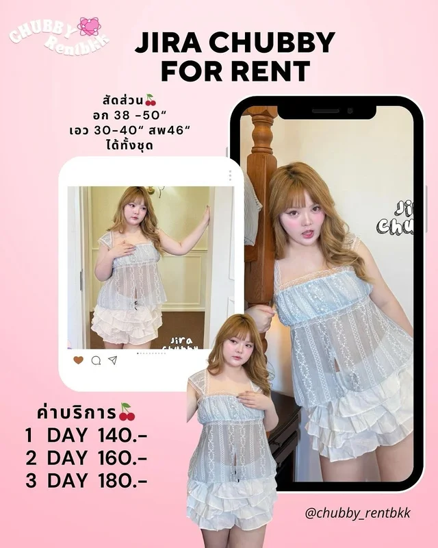 JIRA CHUBBY เซ็ตลูกไม้หวานละมุน