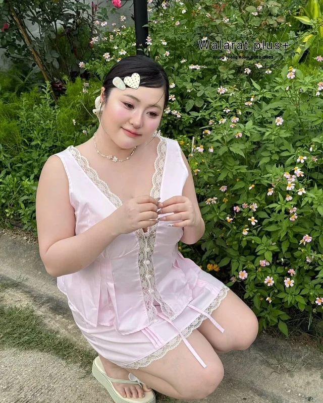 ชุดเซ็ต Walarat Plus ลูกไม้ชมพู thumbnail 5