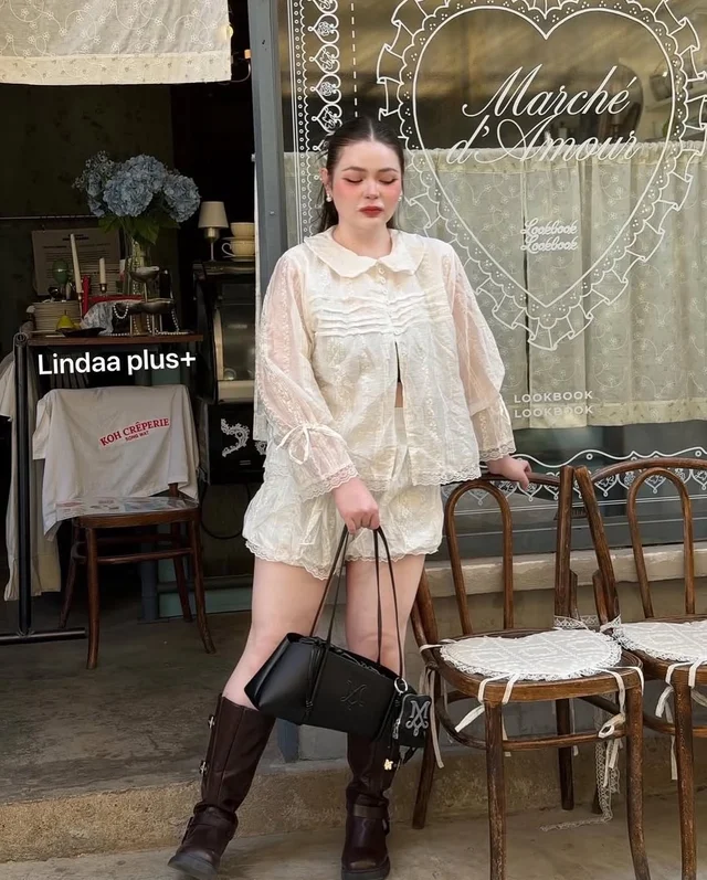 เซ็ตลูกไม้ LINDA PLUS COLLECTION สาวอวบ (alternate)